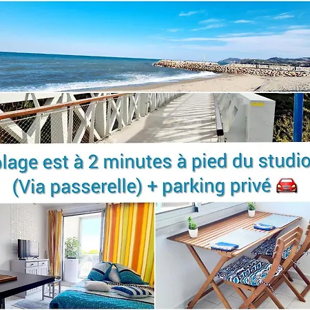 Loggia Plage: 2 Min A Pied A Port-argeles