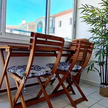 Loggia Plage: 2 Min A Pied A Port-argeles 아파트